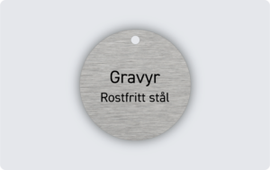 Ventilbricka rostfritt stål 50x50mm